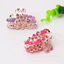 合金鑲鉆發夾批發——打造時尚美發飾品新潮流