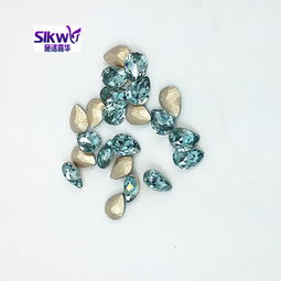 深海藍水滴配件 打造閃耀飾品的批發(fā)之選